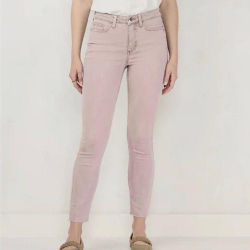 Lauren Conrad pink jeans size 2